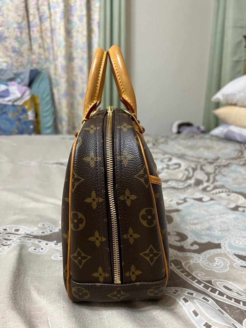 Brown Louis Vuitton Monogram Trouville Handbag