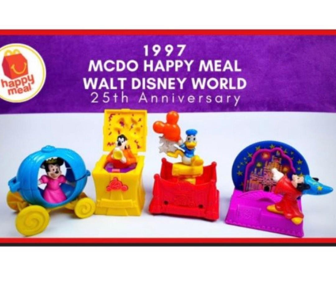 McDonald's Walt Disney World 25th Anniversary Celebration, 玩具