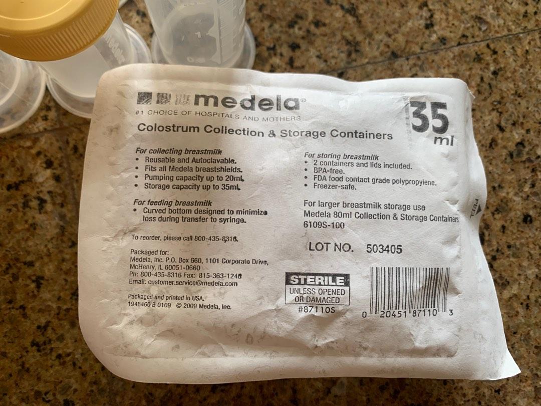 Medela new arrivals colostrum collection