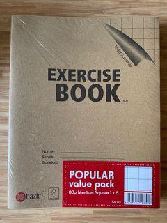Medium Square Exercise Book