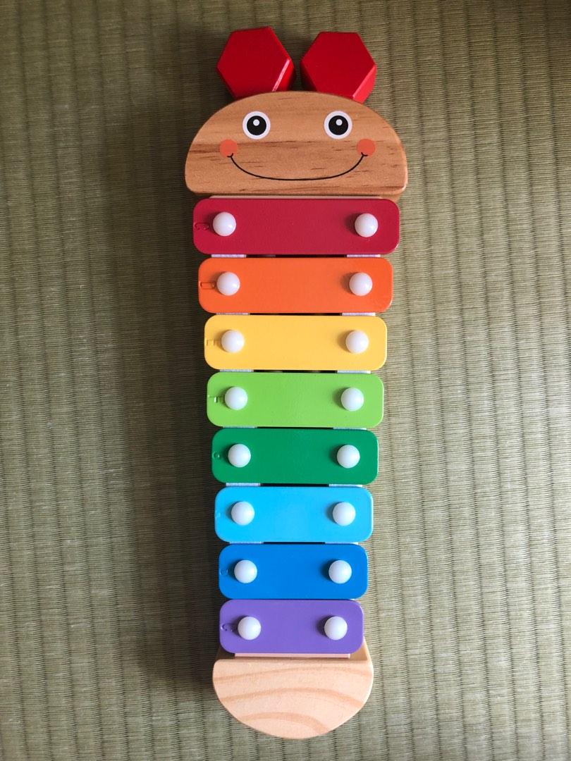 MELISSA & DOUG Caterpillar Xylophone, 兒童＆孕婦用品, 嬰兒玩具 Carousell