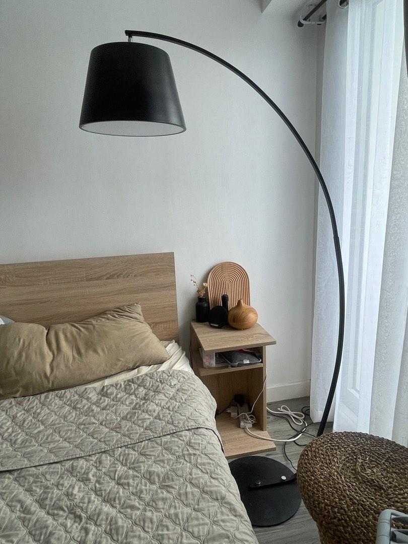 Modern Mid Century Arched Floor Lamp, Furniture & Home Living, Lighting