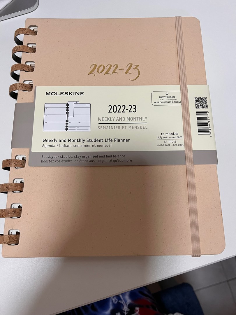Moleskine Weekly and Monthly Student Life Planner, Hobbies & Toys