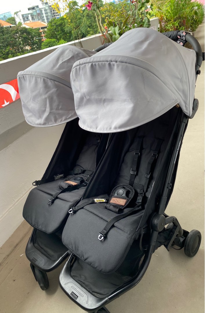 Mountain buggy nano duo silver deals