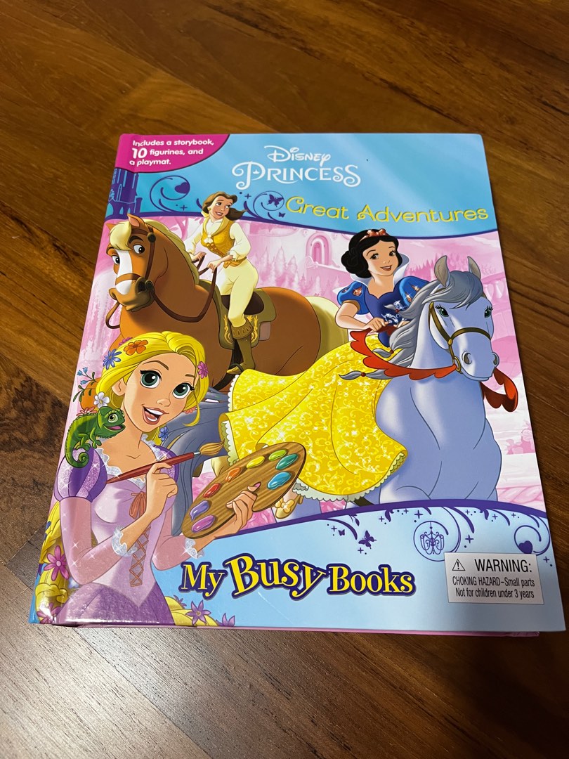 My Busy Book Disney Princesses Hobbies Toys Books Magazines