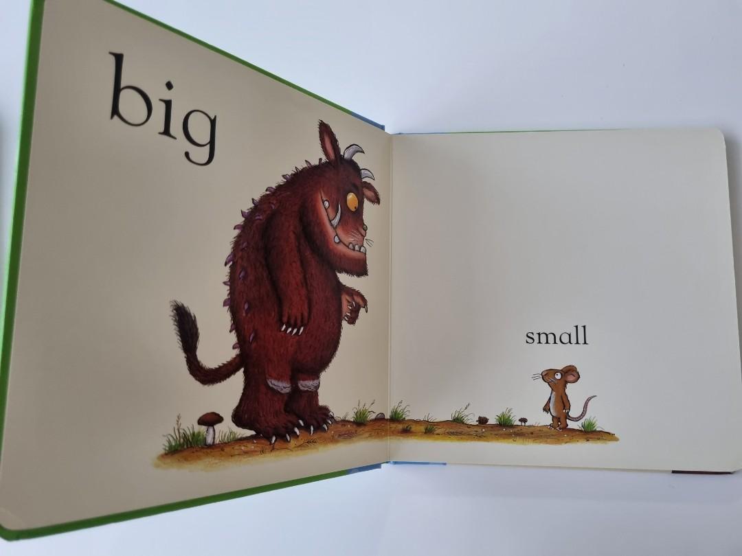 My First Gruffalo: Opposites by Julia Donaldson & Axel Scheffler (Hardcover  Board book), Hobbies & Toys, Books & Magazines, Children's Books on  Carousell