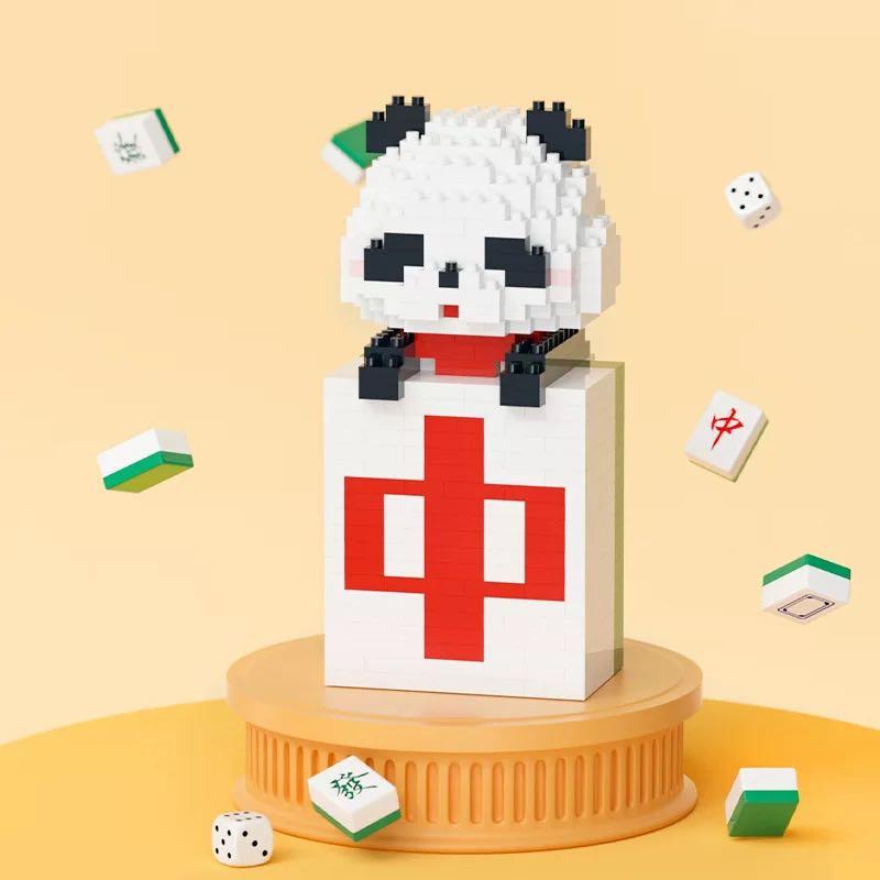 [NaniNano SG] Mahjong Nano Building Blocks Hong Zhong Bai Ban Fa Cai
