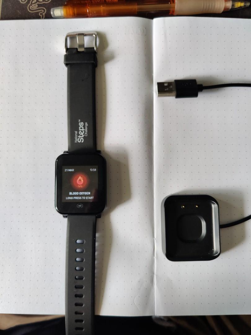 National Steps Challenge fitness tracker watch Mobile Phones Gadgets Other Gadgets on Carousell