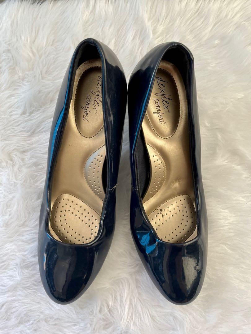 Navy blue heels payless 2025