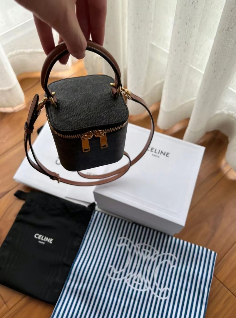 New celine mini small box bag, Luxury, Bags & Wallets on Carousell