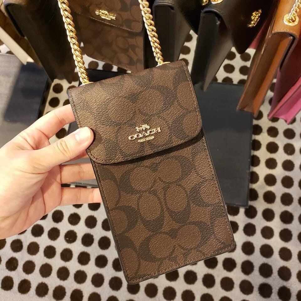 Coach crossbody phone holder online
