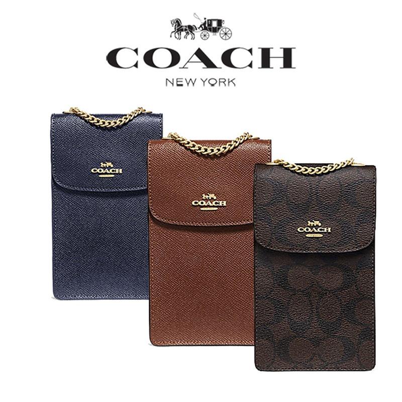 Coach snap best sale phone crossbody