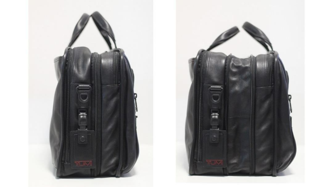 New Tumi 96303141DO GEN 4.3 CORE Leather Expandable Organizer Laptop