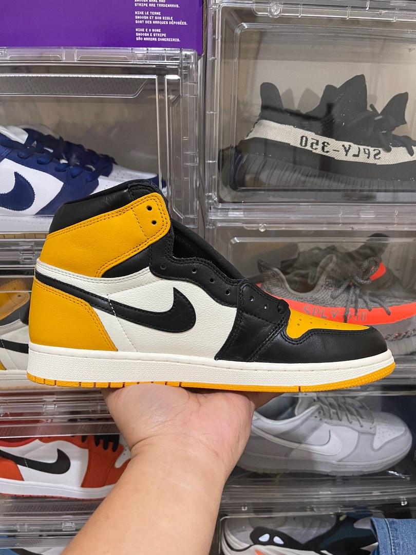 Nike Air Jordan Yellow toe high (Taxi), Men's Fashion, Footwear