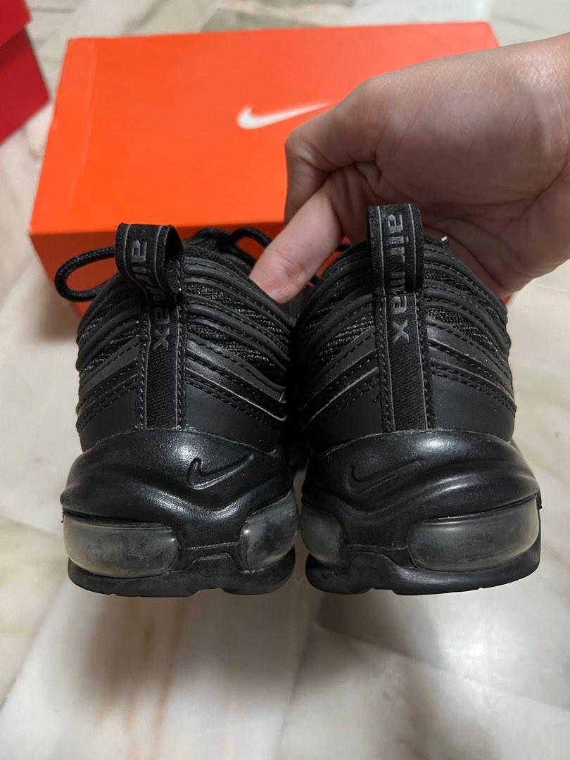 Nike Air Max 97 TRIPLE BLACK Women s Fashion Footwear Sneakers