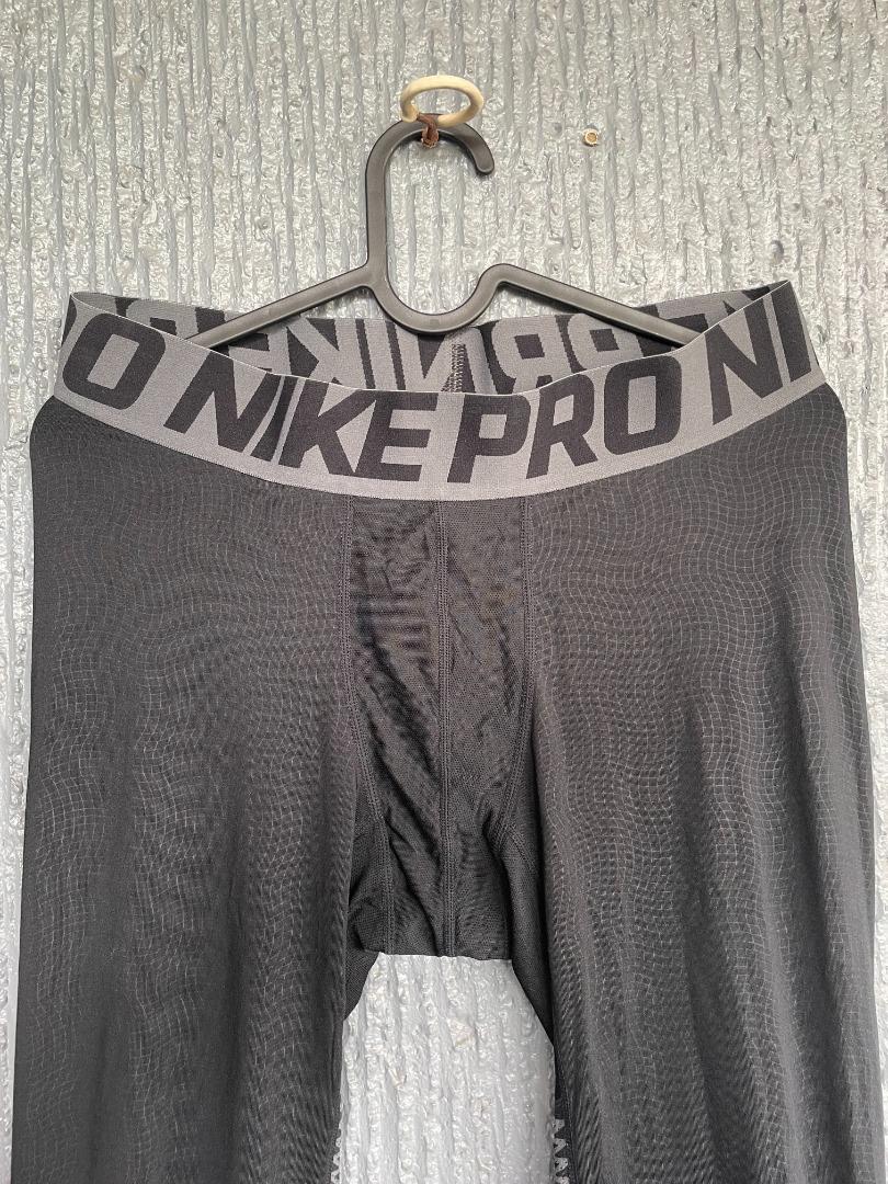 mens nike pro compression tights