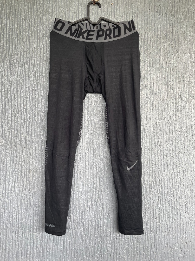 mens nike pro compression tights