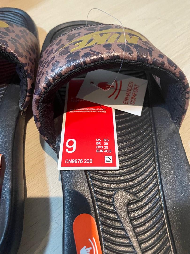 Nike slides slippers women (Category: Slippers and slides) located in San Juan City. Submitted by cque10 (Listing ID 1182129326, Image 2). Description: Nike slides Size us 9 womens / 7.5 mens Location: san juan Guaranteed authentic or moneyback .