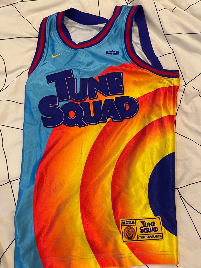 Blue and orange lebron jersey on sale