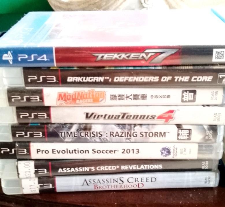 Original PS3 Games (Category: PlayStation) located in Marikina City. Submitted by whimpsypink (Listing ID 1047133203, Image 3). Description: Original PS3/ PS4 Games Kindly send me DM for the availability of CD Price Ranges from 350 to 550 depends on each CD.
