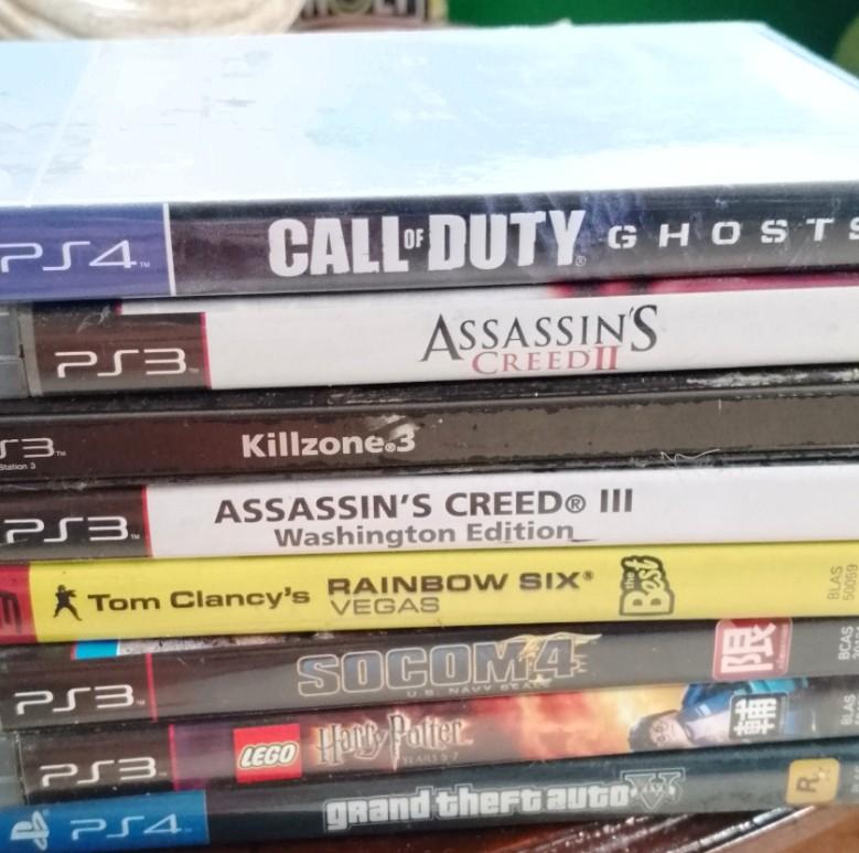 Original PS3 Games (Category: PlayStation) located in Marikina City. Submitted by whimpsypink (Listing ID 1047133203, Image 2). Description: Original PS3/ PS4 Games Kindly send me DM for the availability of CD Price Ranges from 350 to 550 depends on each CD.