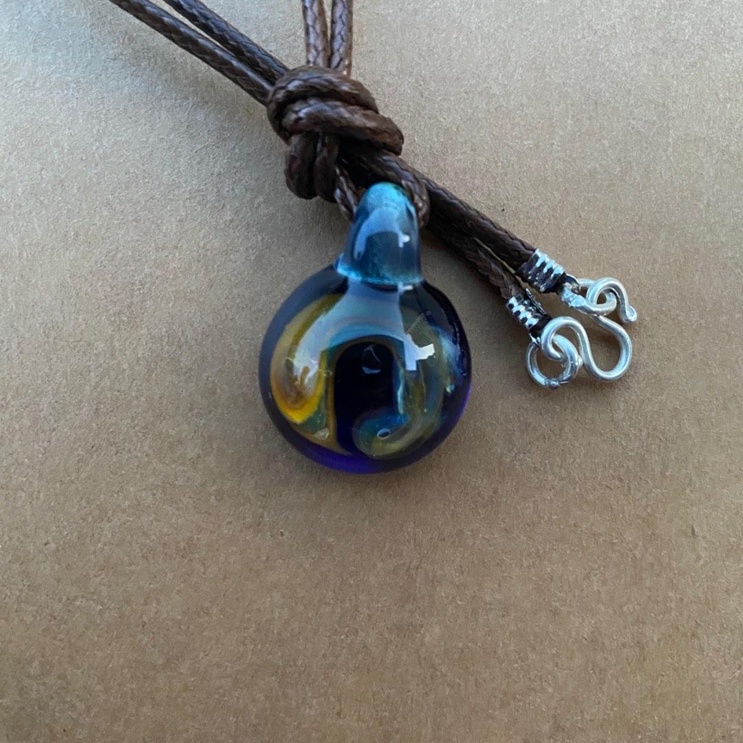 Glass blown jewelry clearance