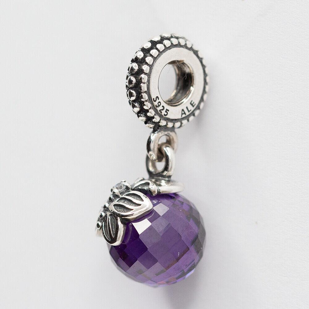 Purple pandora charm hotsell