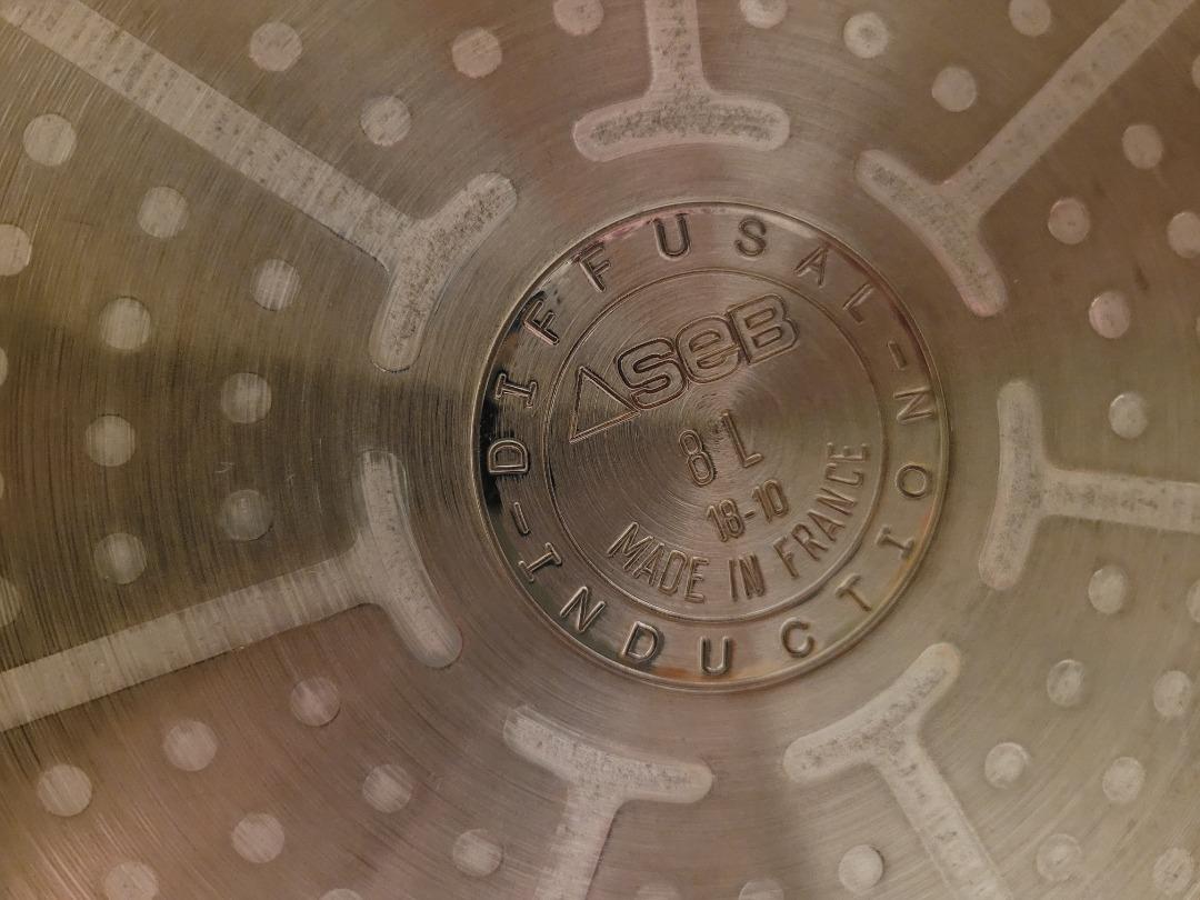 Authentic SEB Pressure Cooker. Solid, Heavy Stainless Steel. Made in