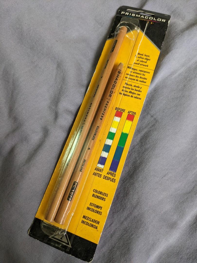 Prismacolor 72 Colored Pencils + Sharpener + Colourless Blender