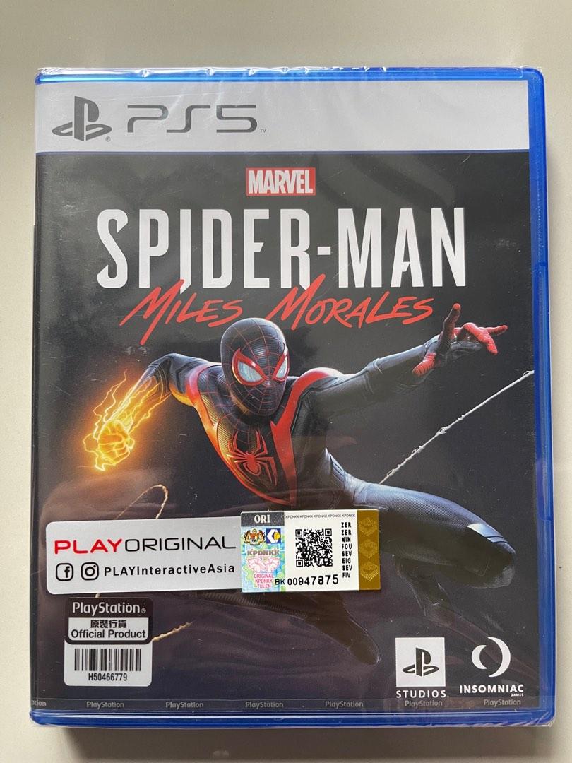 PS5 Spider Man Miles Morale *Original *, Video Gaming, Video Games