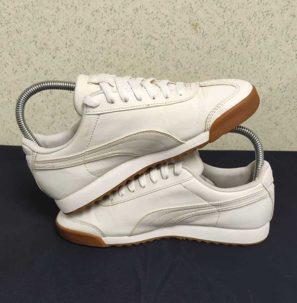 Puma roma store gum trainers