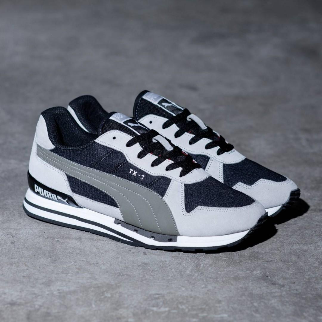 PUMA TX 3 GREY BLACK OLIVE