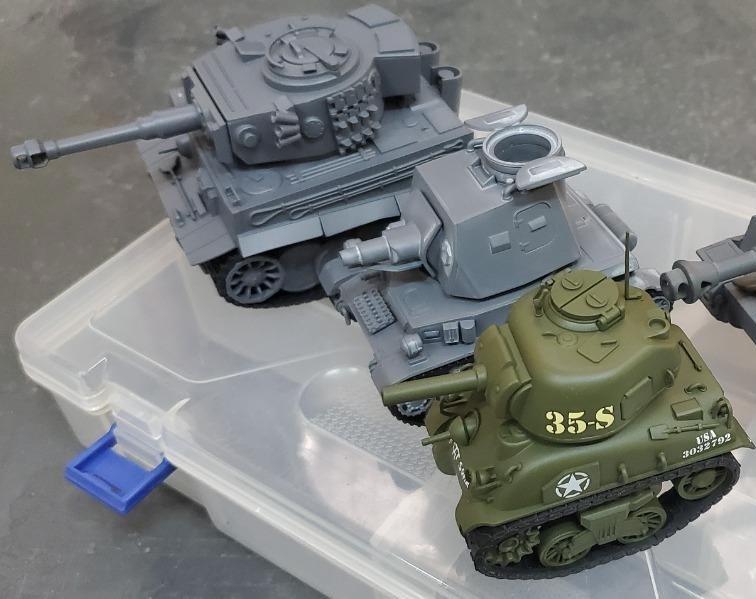 Q版二戰坦克模型完成品 見圖全部 90 Set 興趣及遊戲 玩具 遊戲類 Carousell