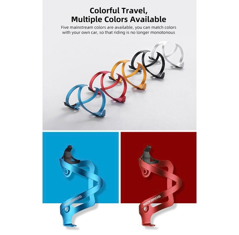 RockBros Bottle Cage (Gold Colour), Sports Equipment, Bicycles & Parts