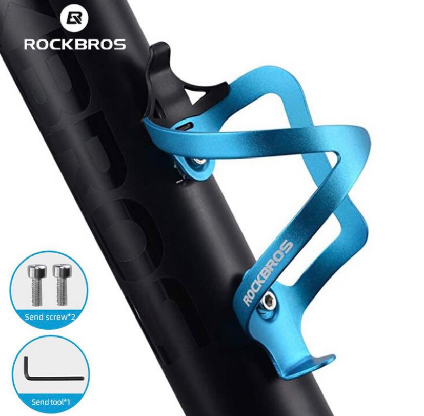 RockBros Bottle Cage (Gold Colour), Sports Equipment, Bicycles & Parts