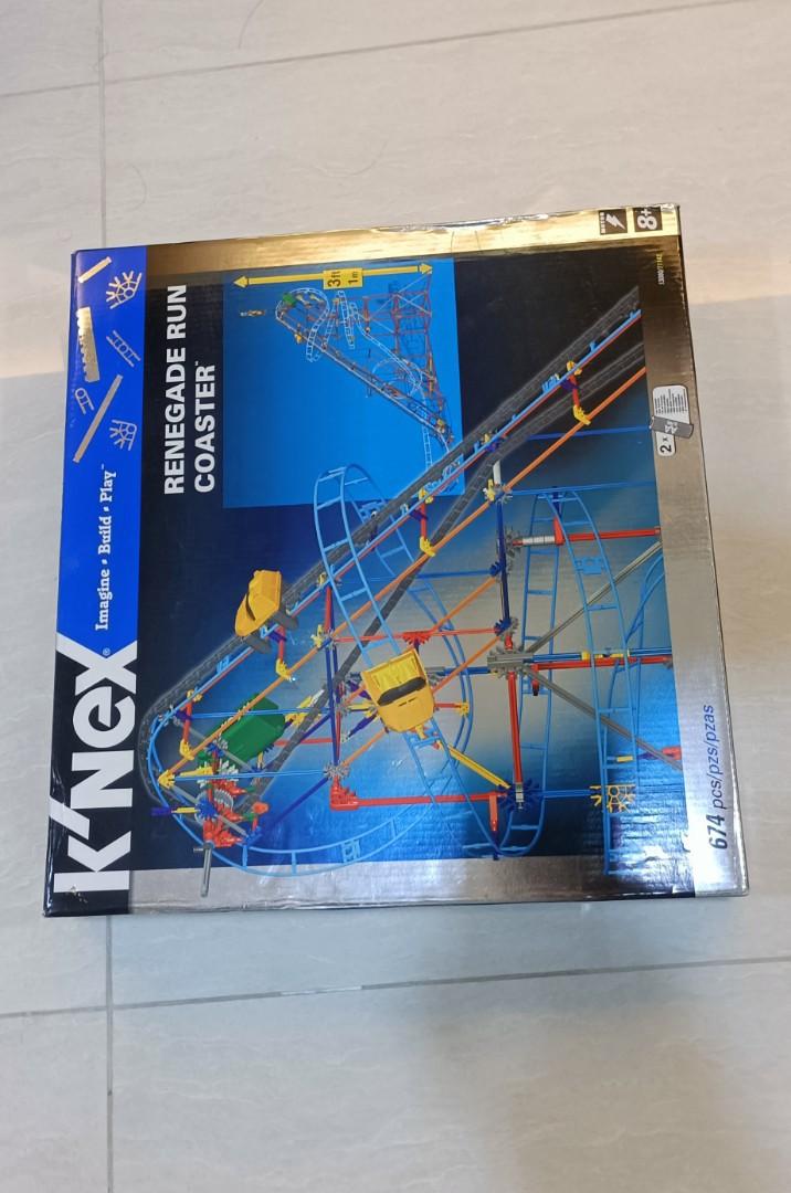 Knex renegade cheap run coaster