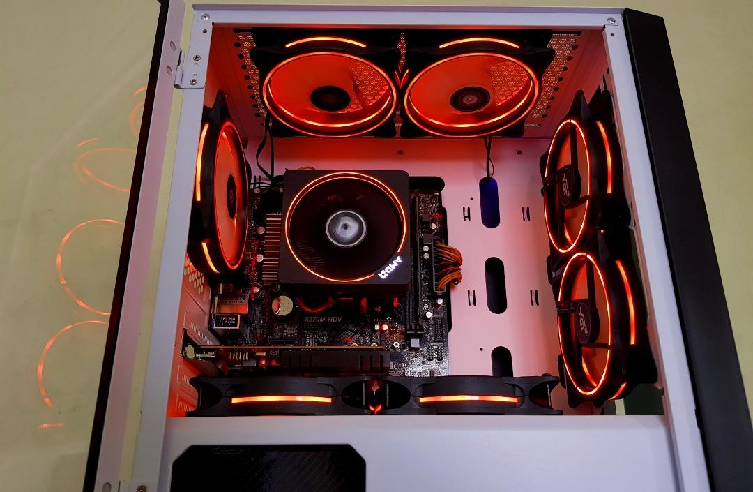 Ryzen 5 Desktop PC System Unit Like New Condition Gaming Rig - Like ...