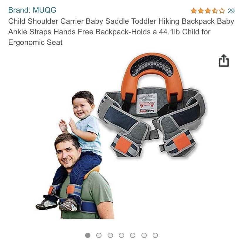 Saddlebaby shoulder clearance carrier review