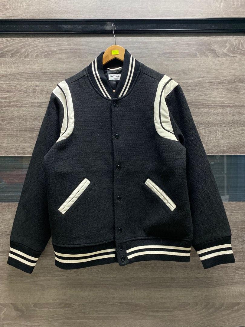 Saint laurent sales grey teddy jacket
