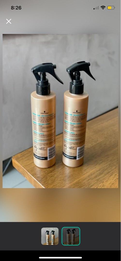 Schwarzkopf Extra Care Keratin Sea Salt Spray 250ml, Beauty & Personal Care, Hair on Carousell