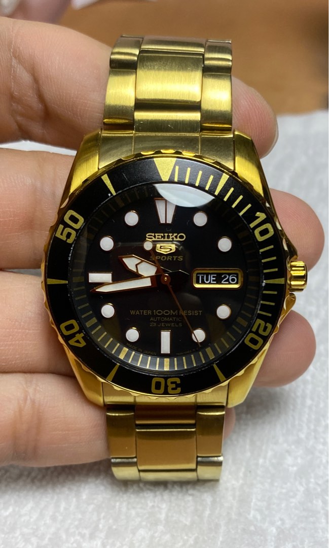 Seiko 2024 black urchin