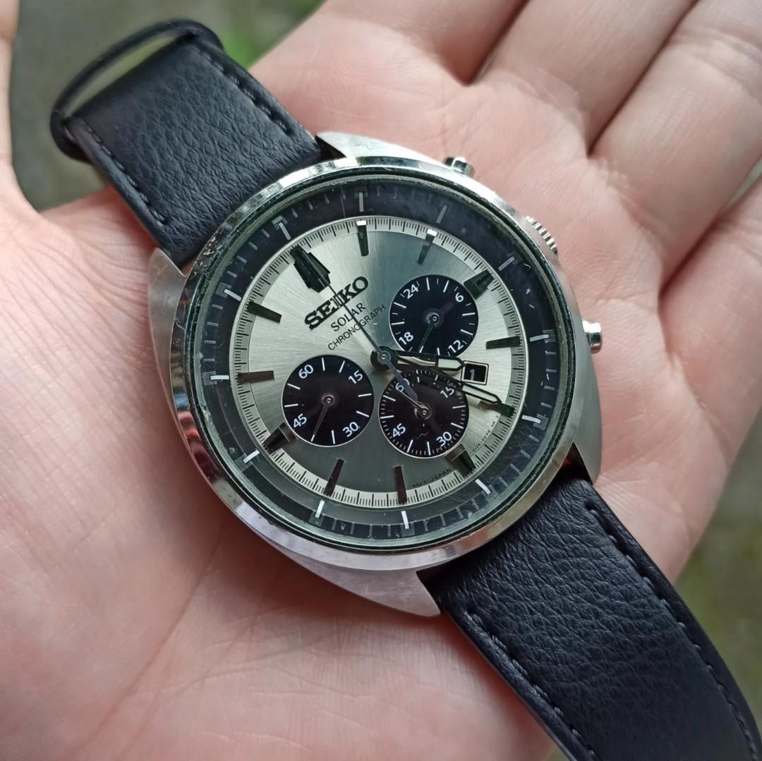 Seiko Solar - Gray Panda SSC569 - Chronograph, Men's Fashion, Watches &  Accessories, Watches on Carousell