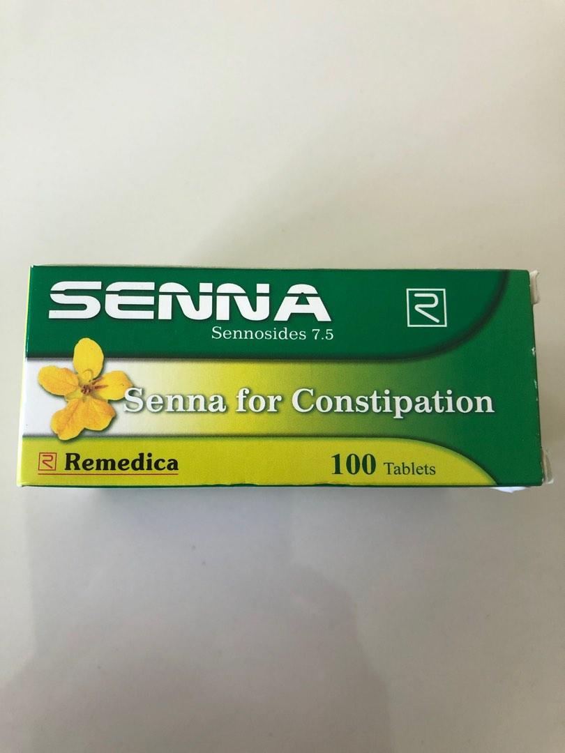 Senna (Sennosides 7.5mg) 100 tablets, Health & Nutrition, Medical