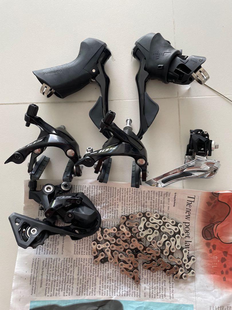 Shimano 105 R7000 Partial Groupset Sports Equipment Bicycles