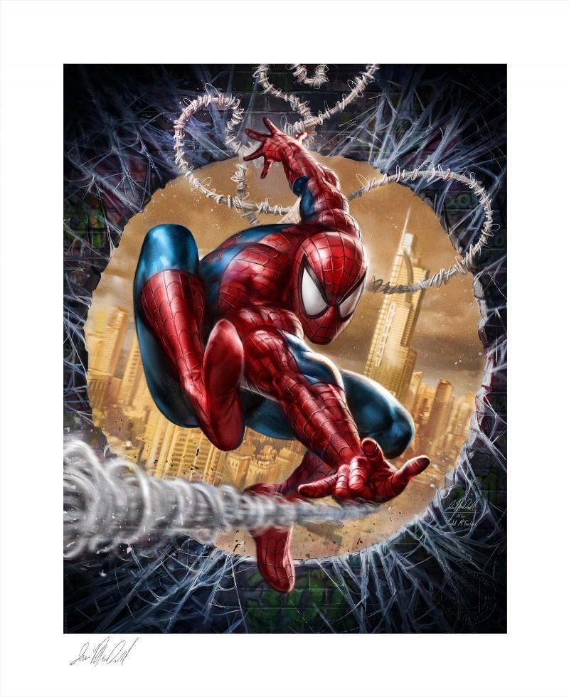 Sideshow Spider-Man Tribute to #301 by Ian Macdonald Art Print, Hobbies &  Toys, Stationery & Craft, Art & Prints on Carousell