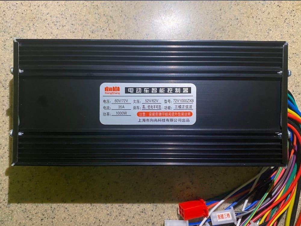 Sinewave ebike controller (Category: E-Scooters & E-Bikes) located in Singapore. Submitted by rezistiv (Listing ID 1182167252, Image 3). Description: 15a controller 36v to 48v - 25 18a controller 36v to 48v - 30 18a controller 48v to 60v - 30 23a controller 48v to 60v - 35 31a controller 60v to 72v - 45 47a controller 48v to 72v - 65 (not xiang siang).