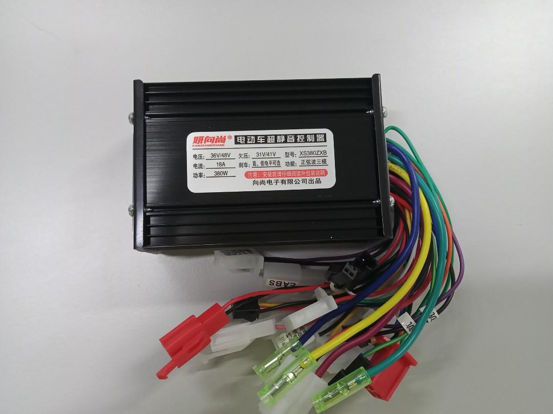 Sinewave ebike controller (Category: E-Scooters & E-Bikes) located in Singapore. Submitted by rezistiv (Listing ID 1182167252, Image 1). Description: 15a controller 36v to 48v - 25 18a controller 36v to 48v - 30 18a controller 48v to 60v - 30 23a controller 48v to 60v - 35 31a controller 60v to 72v - 45 47a controller 48v to 72v - 65 (not xiang siang).