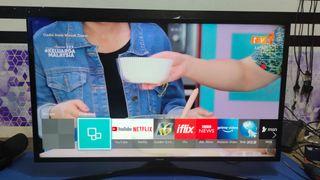 Smart Tv Samsung 40inci YouTube Netflix Good Condition 9/10
