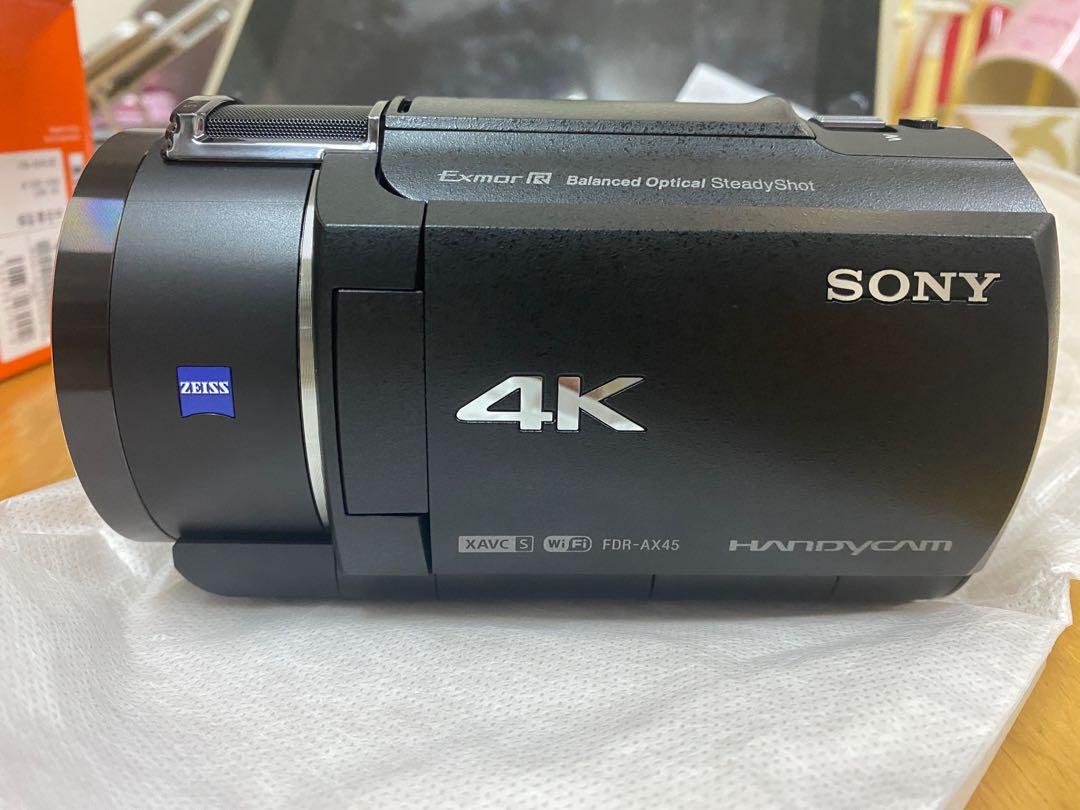 全新SONY Handycam 4K攝錄機FDR-AX45