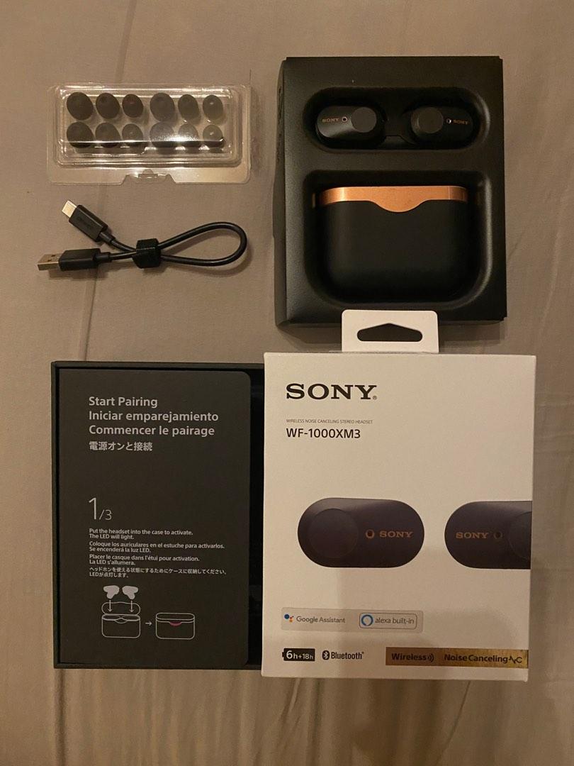 Sony WF-1000XM3 Black, Audio, Earphones on Carousell